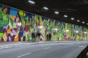 Noticias Artes Visuales | KWETS1 para el proyecto MURAL'H