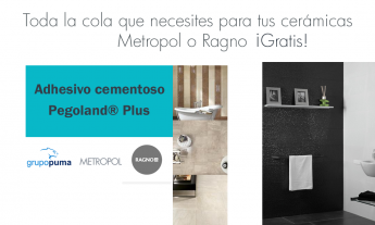 Imagal regala el adhesivo cementoso para las cerámicas del cuarto de baño