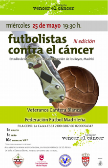 III partido Futbolistas contra el Cáncer