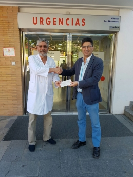 La Clínica Los Naranjos de Huelva dona 5.000€ para la salvación del Recreativo de Huelva