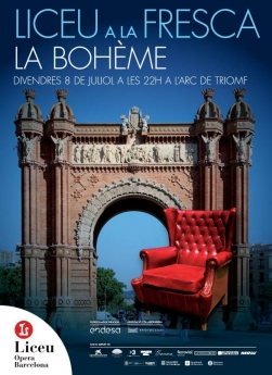 Liceu a la Fresca llegará a 121 municipios de Cataluña y Menorca con 'La Bohème' el 8 de Julio 
