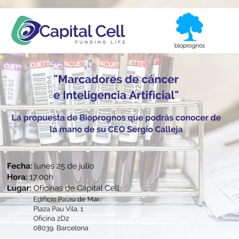 Conferencia sobre 'Marcadores de cáncer e Inteligencia Artificial'