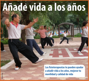 El CGCFE recomienda el ejercicio físico terapéutico en el Día Mundial de la Fisioterapia