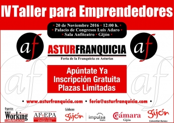 Noticias Franquicias | IV Taller para Emprendedores en AsturFranquicia