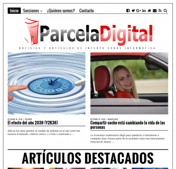 La web española ParcelaDigital.com gana el Premio Internacional OX 2016 en la categoría de Informática