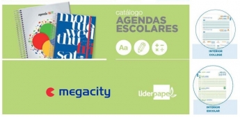 Fascinante campaña de Megacity para brindar agendas de grandes marcas por muy poco