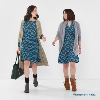 Las empleadas de Surkana, de la oficina a modelos de moda