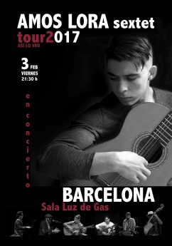 Amós Lora presenta en concierto  su segundo album: 'Así lo veo'