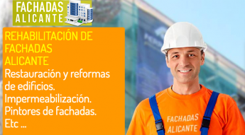Rehabilitación de fachadas en Alicante