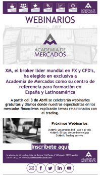 Academia de Mercados reinventa el trading formativo con webinarios diarios y eventos en toda España