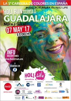 Miles de corredores participarán en la Holi Run Guadalajara 3rd Edition