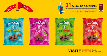 Cecinas Pablo presenta sus nuevos snacks de vacuno en el XXXI Salón de Gourmets de Madrid