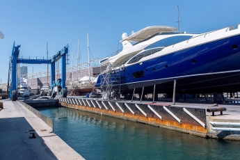 El Varadero de Port Fòrum, un servicio náutico de referencia