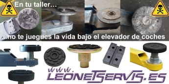 Leonet Servis lanza su campaña 'No te la juegues... bajo tu elevador de coches'