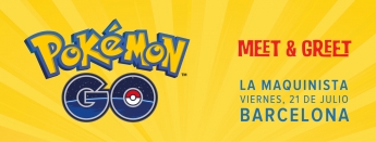 Pokémon GO Meet&Greet: evento de Pikachu en La Maquinista