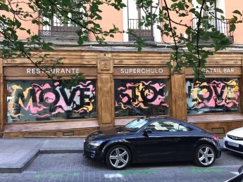 Noticias Artes Visuales | Move to Love - Restaurante Superchulo Madrid