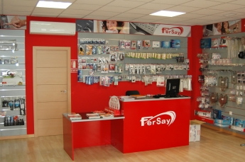 Interior tiendas Fersay
