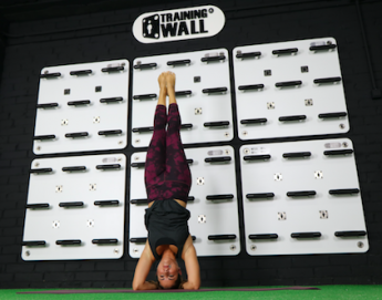 Con el método Training Wall también se realizan sesiones de yoga