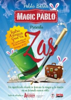 Llega a Madrid ZAS!, el primer espectáculo familiar que fusiona magia y danza