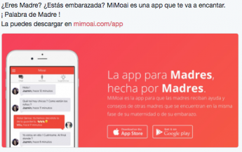 Nace MiMoai, la app definitiva para mamás y embarazadas