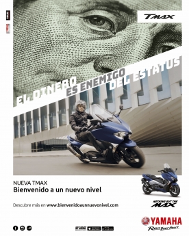 'TMAX, Bienvenido a un nuevo nivel', nueva campaña de Yamaha