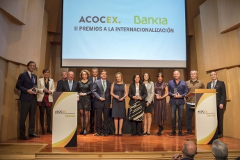 ACOCEX y Bankia entregan sus II Premios a la Internacionalización