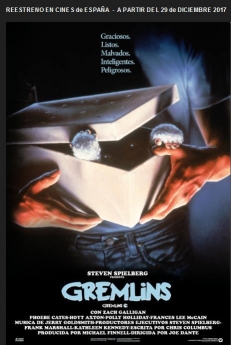 Reestreno en cines de España de Gremlins