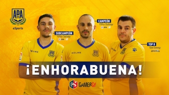 La sección de eSports de la A.D. Alcorcón se hace con su primer título en la octava edición de Gamergy