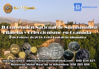 Granada será el próximo sábado epicentro nacional de la numismática, la filatelia y el coleccionismo
