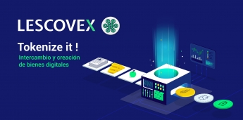 Lescovex anuncia el lanzamiento de su plataforma de intercambio y creación de bienes digitales