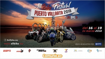 Comunicae colabora con AllBike Festival Puerto Vallarta 2018 en la distribución de notas de prensa