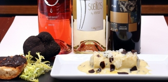 Bodegas Obergo y la trufa negra maridarán en la ciudad de Zaragoza y provincia hasta el 25 de febrero