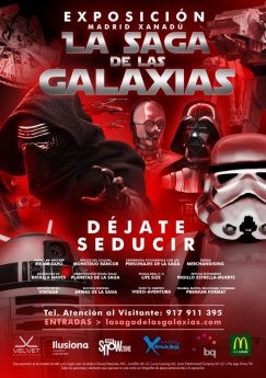 La Saga de Las Galaxias en Centro Comercial Xanadú hasta el 30 de abril 