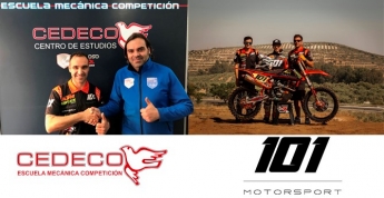 Cedeco y 101 Motorsport, unidos en la formación en mecánica de motos de competición