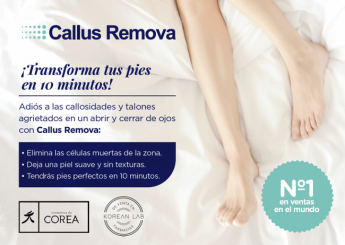 Callus Remova, el primer peeling instantáneo para pies, llega a Cosmética de Corea