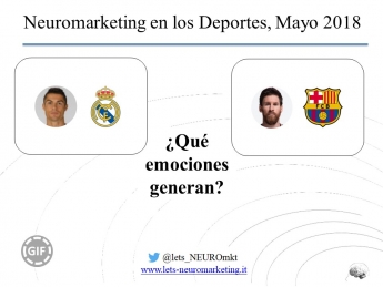 Messi y Cristiano Ronaldo producen ‘Alegría’ y otras reacciones emocionales, según el Neuromarketing 