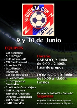 El Club Deportivo Sigüenza organiza este fin de semana el V Torneo Sigüenza Cup 