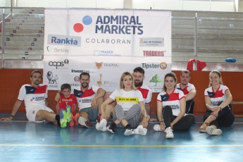 Golazos contra el maltrato en el I Torneo Solidario de Fútbol Sala de Admiral Markets