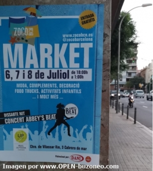 Inicio de Zoco BCN edición Maresme, Vilassar 6 julio 2018