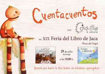 Editorial Cosquillas acude a la Feria del Libro de Jaca para incentivar las ganas de pensar 