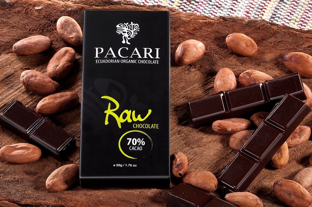 Chocolate Pacari Raw 70% Cacao