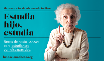 La Fundación Adecco ofrece becas de hasta 5.000 euros para estudiantes con discapacidad de FP o universitarios