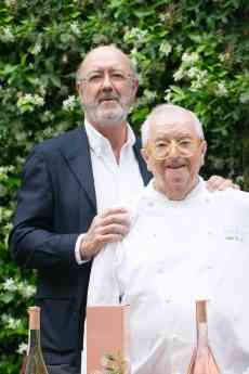 Chivite y sus vinos más emblemáticos ,en la cena homenaje a Juan Mari Arzak, símbolo de la revolución culinaria en España