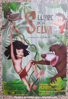 'El llibre de la selva' el día 21 de octubre en el Centre i Teatre de Sarrià