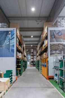 Nueva instalación LED en la fábrica de Schréder Socelec