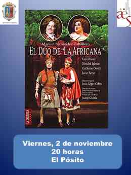 El pasado viernes se proyectó la zarzuela 'El Dúo de la Africana' a iniciativa de 'Vive la Ópera' en Sigüenza 
