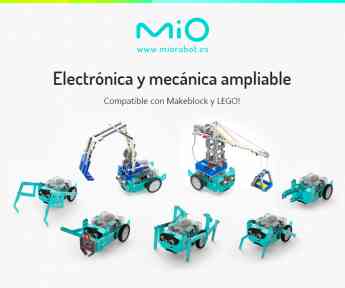 Nuevo robot Mio, la alternativa al mBot de Makeblock