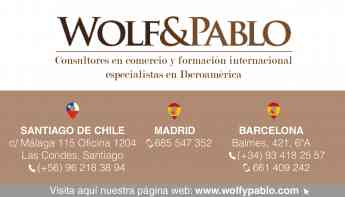 Chile, un país de oportunidades de inversión, según la consultoría en internacionalización Wolf y Pablo