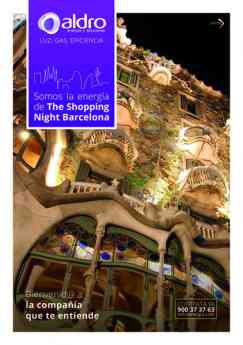 Aldro Energía en The Shopping Night Barcelona 2018