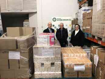 Mutua Intercomarcal colabora con el Banc dels Aliments